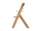 Chaise haute en bois pour enfant, vue de côté