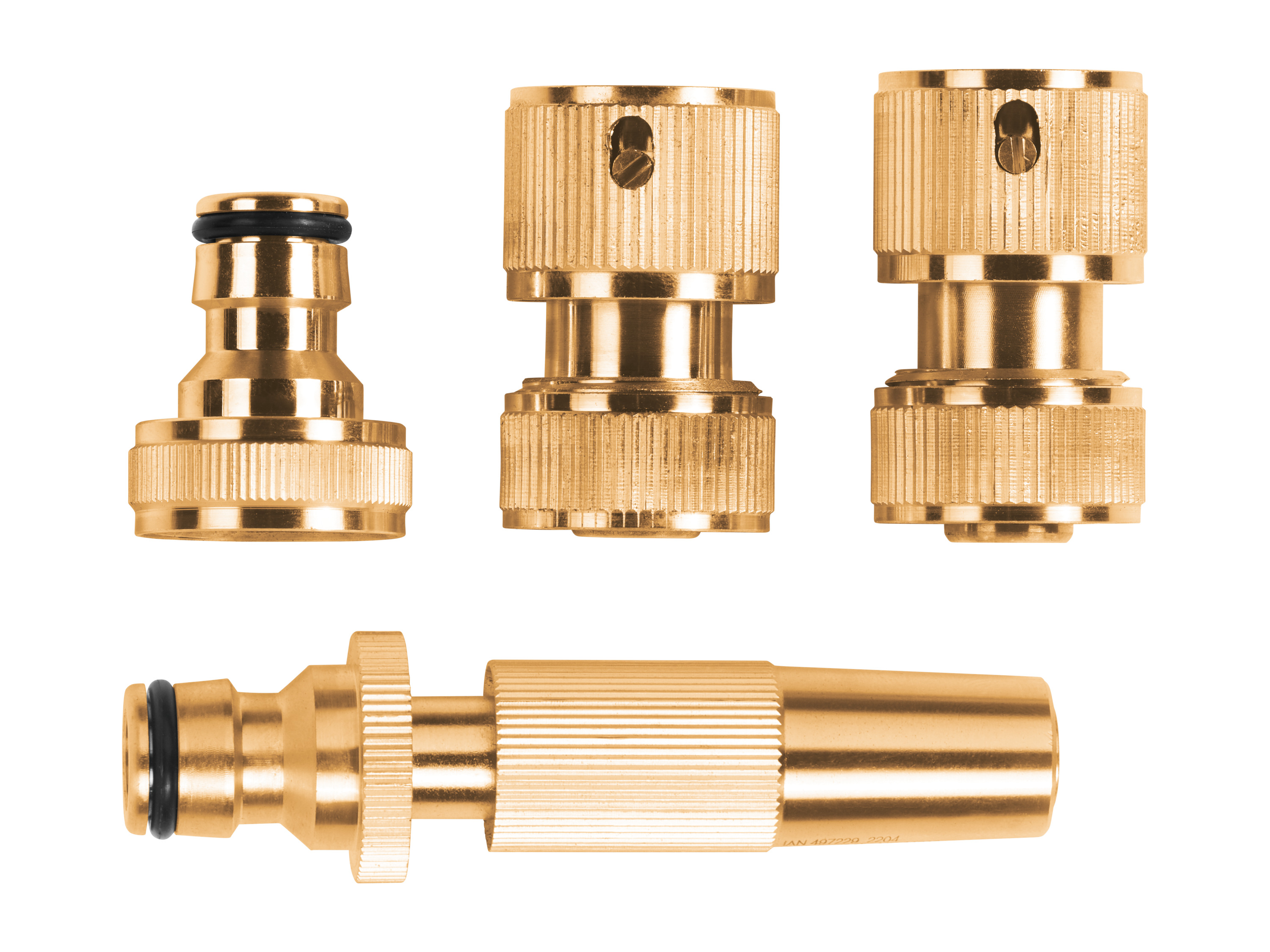PARKSIDE® Accessoire en laiton (lance d'arrosage avec raccords 13-15mm)