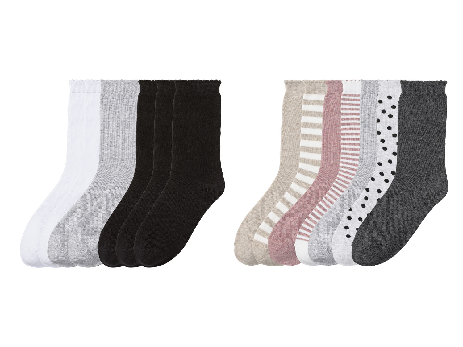 pepperts!® Lot de 7 paires de chaussettes fille