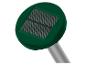 Répulsif à taupes solaire avec dessus vert et panneau solaire