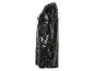 Une robe noire à paillettes pour les fêtes.