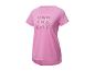 T-shirt rose femme, motif vélo rétro, inscription «Own the City».