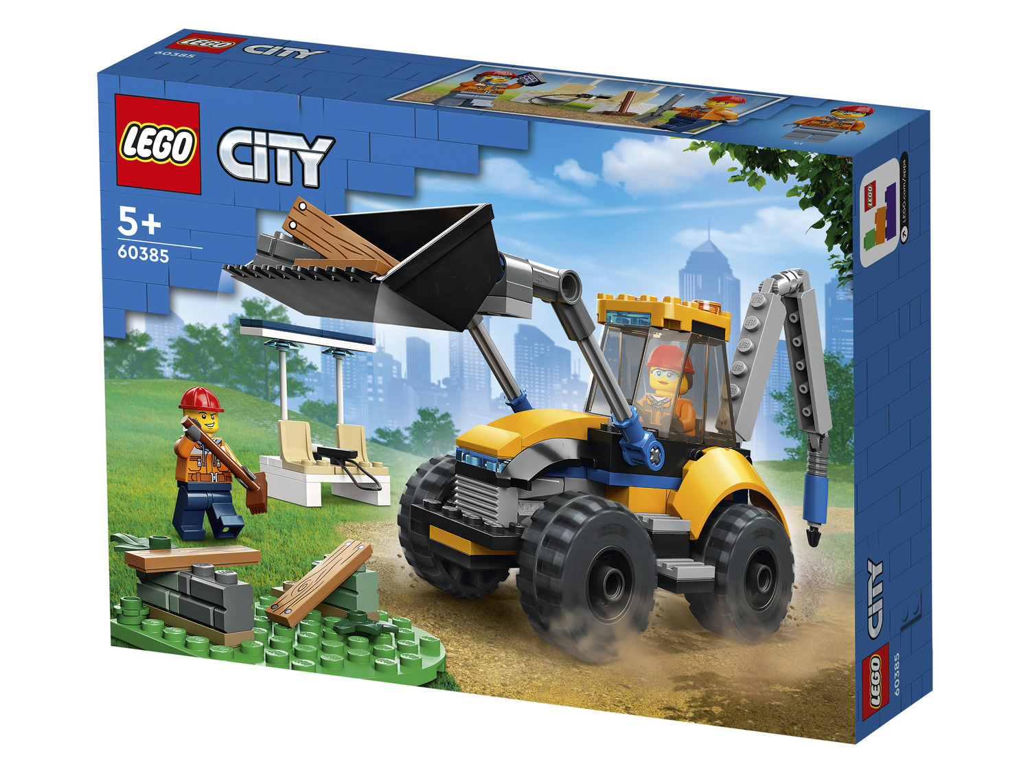 LEGO City 60385 La Pelleteuse de Chantier