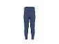 Pantalon de pyjama bleu pour homme, avec chevilles élastiques.