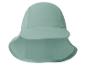Chapeau de soleil vert clair avec protège-nuque pour enfants
