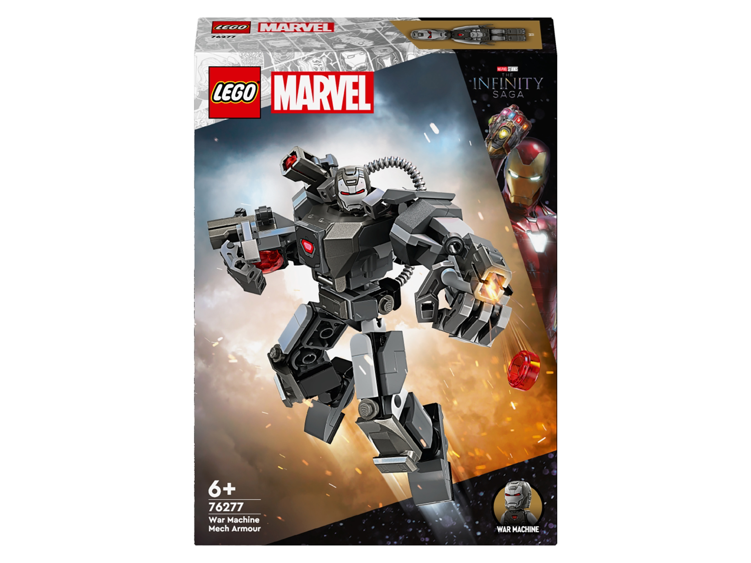 LEGO® Marvel Super Heroes L’Armure Robot de War Machine 76277