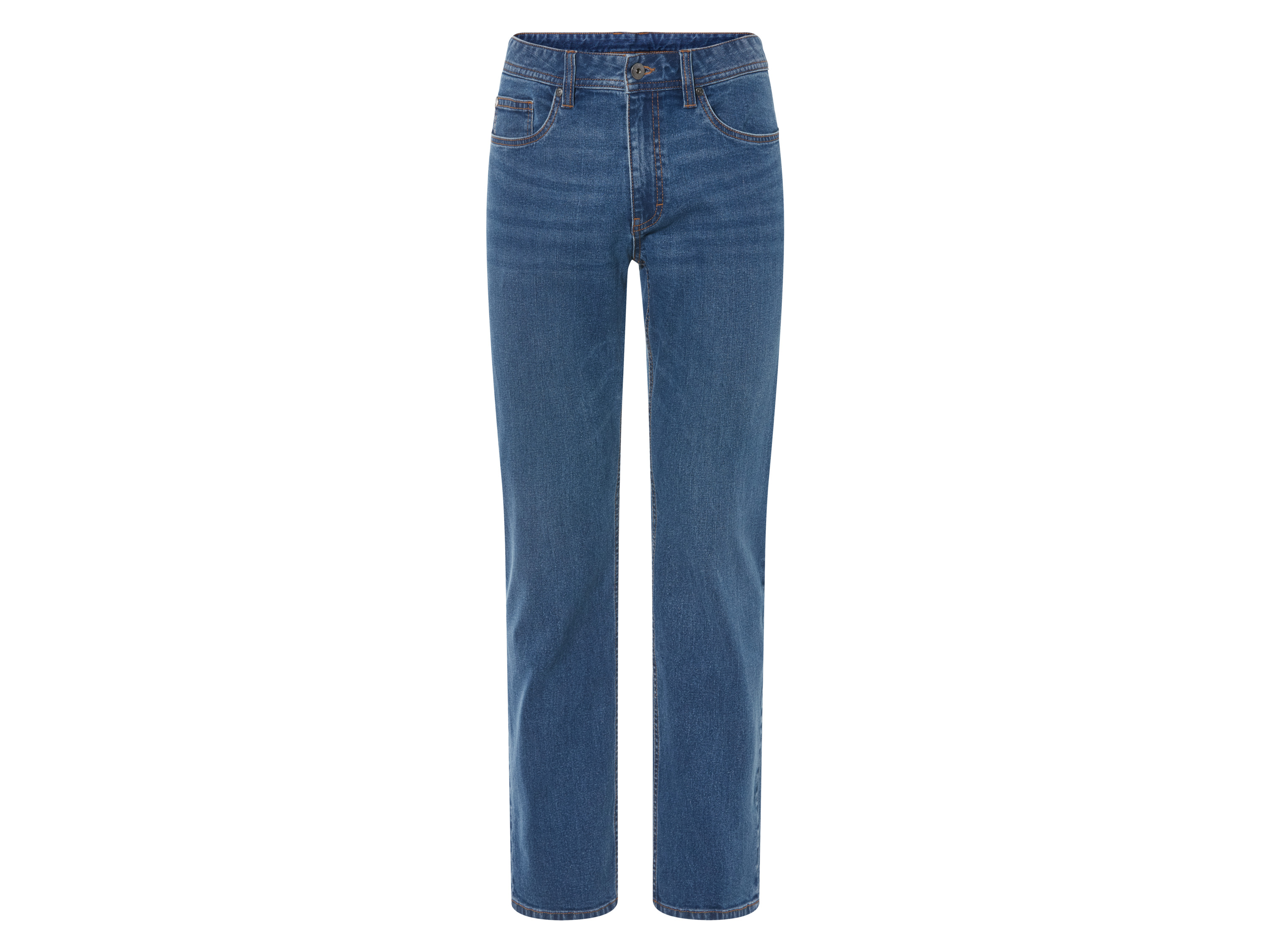 LIVERGY® Jean homme, coupe droite (bleu, 38 (30/32))