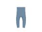 Legging côtelé bleu pour bébé