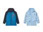 Deux vestes pour enfants : une avec Spiderman, l'autre avec des motifs Frozen.