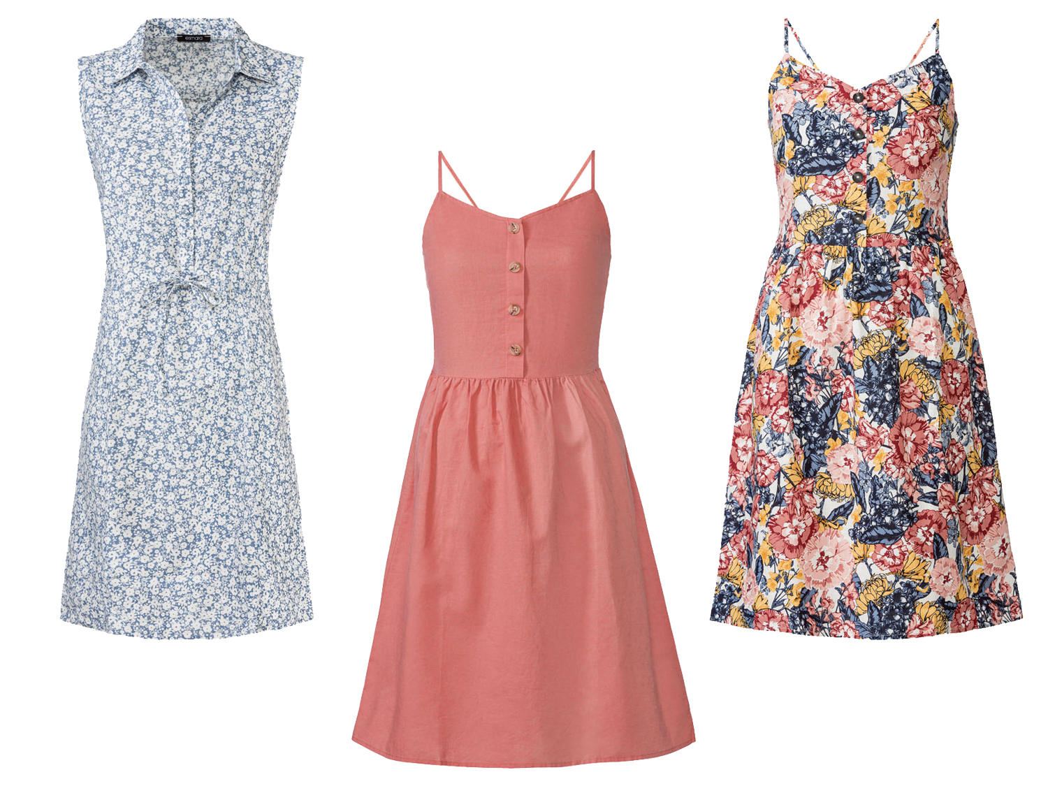 esmara® Robe en lin femme