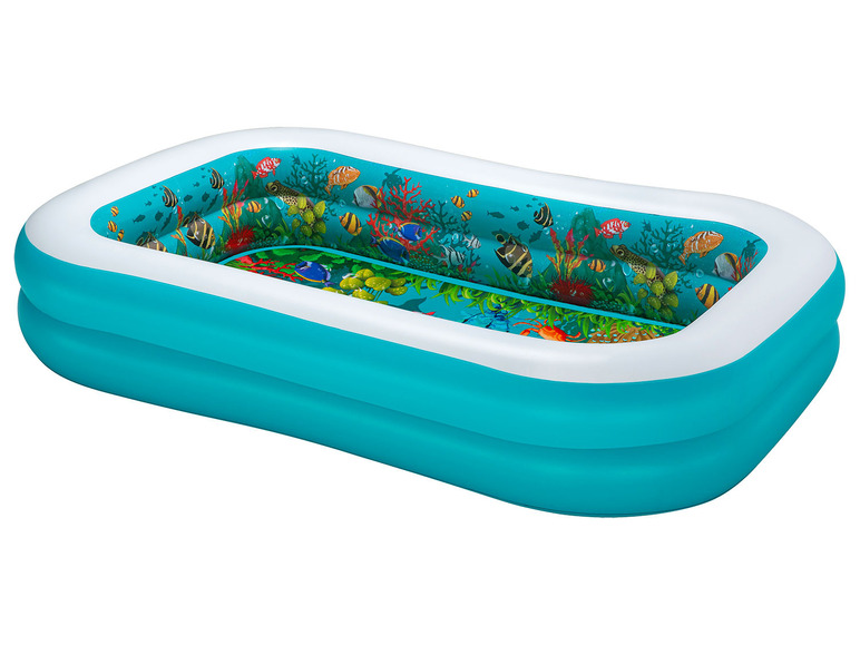 Piscine gonflable, 262 x 175 x 51 cm