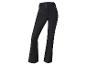 Pantalon de ski noir avec des poches et des fermetures éclair.