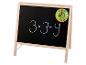 Tableau noir et horloge éducative pour enfants.