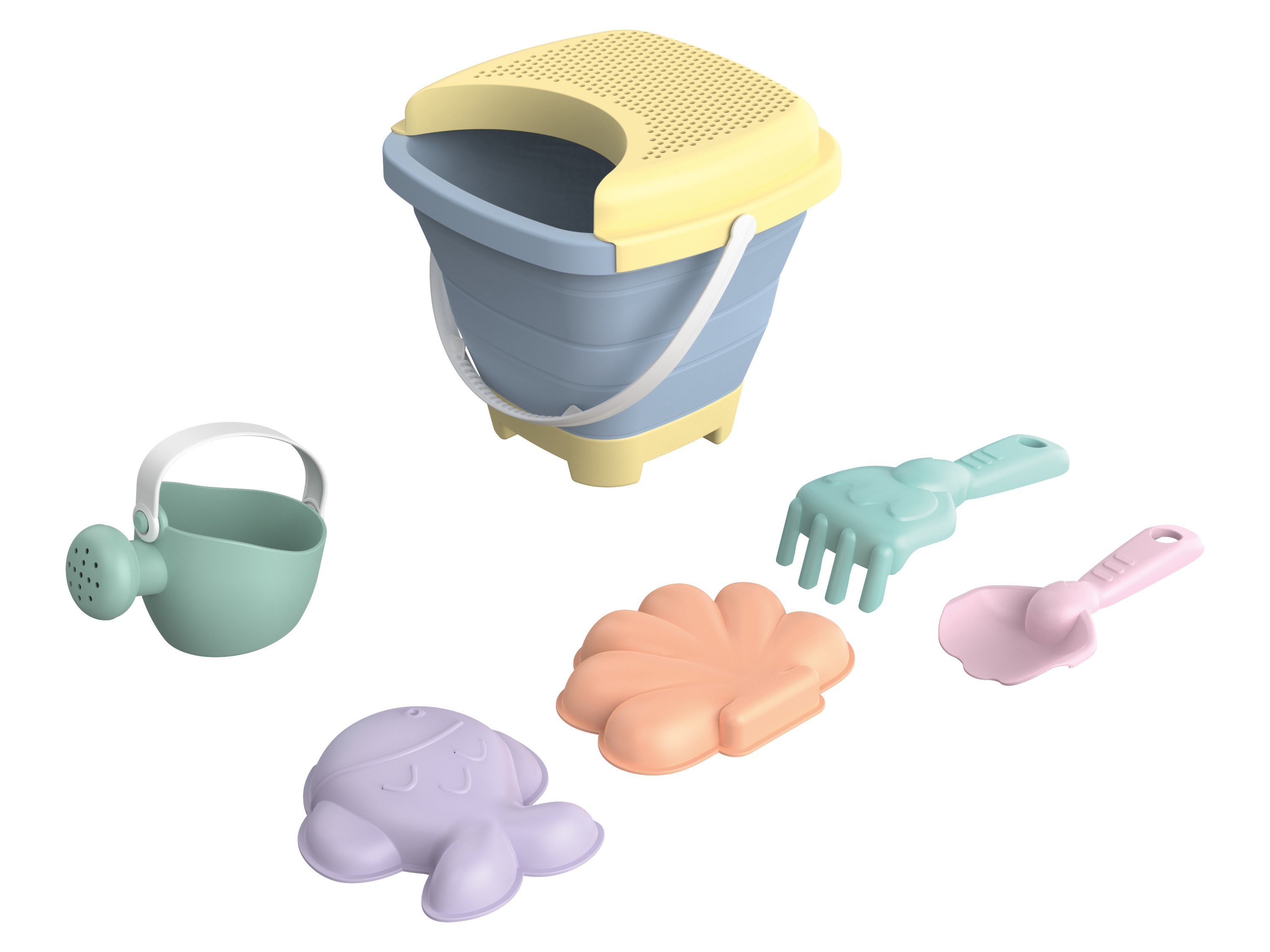 Playtive Jouets pour sable (pastel)