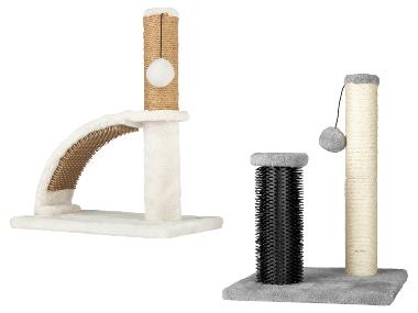 zoofari® Griffoir avec planche ou brosse de massage