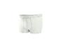 Boxers blancs pour hommes avec coutures visibles.