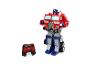 Jouet Optimus Prime Transformers rouge et bleu avec télécommande