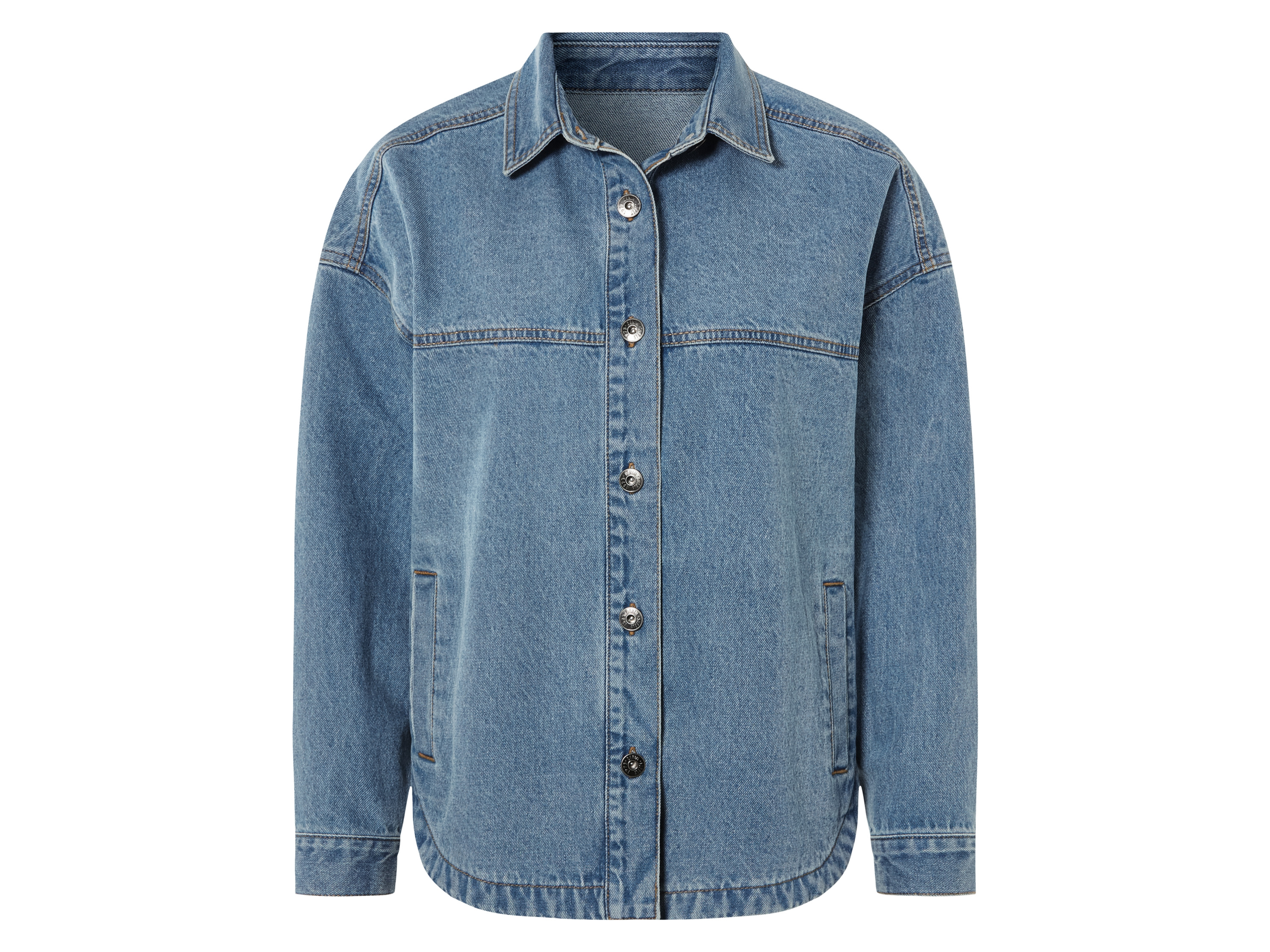 esmara® Veste en jean femme (bleu, 50 (regular))