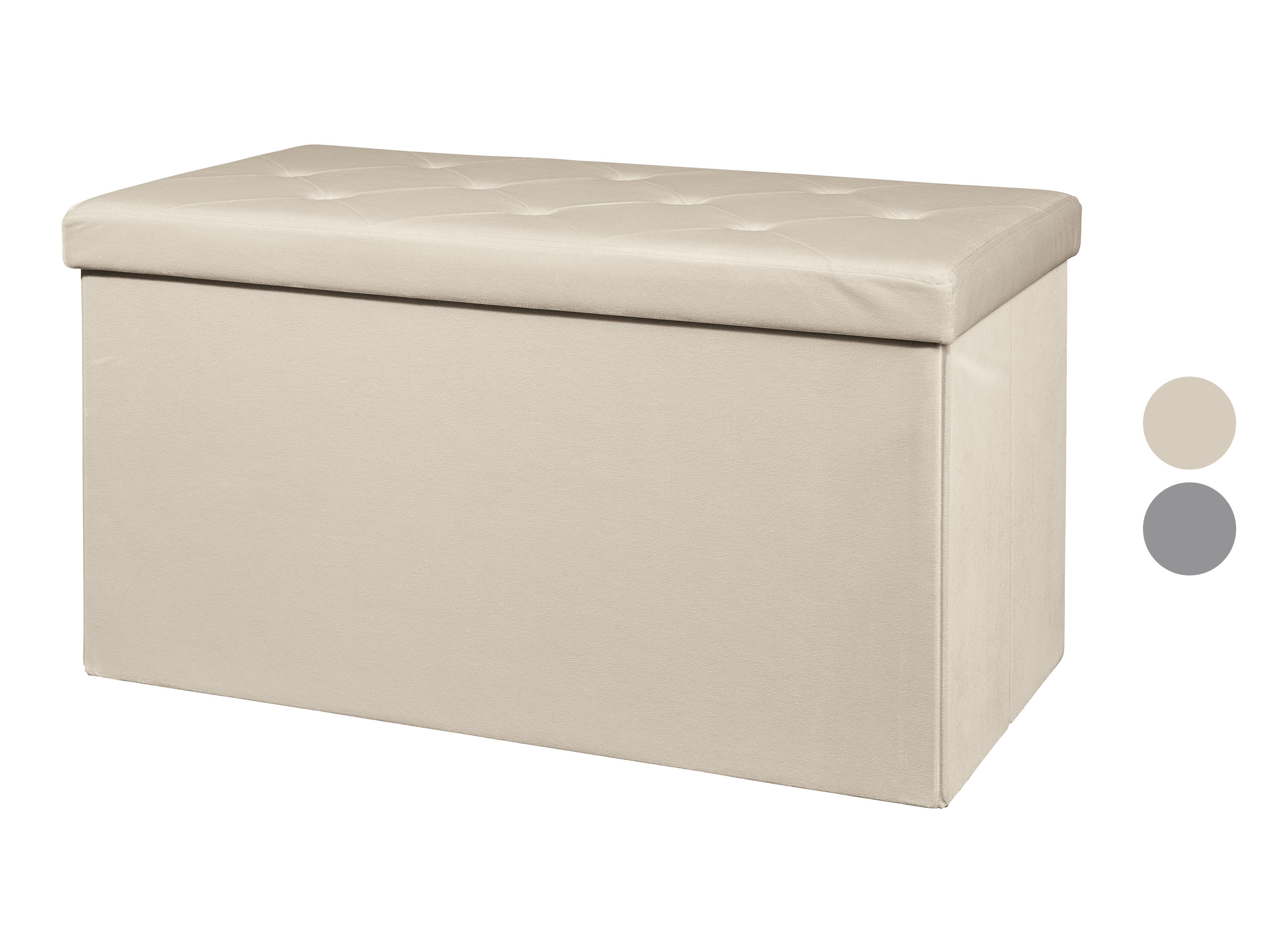 LIVARNO home Banc-coffre de rangement, 94 L