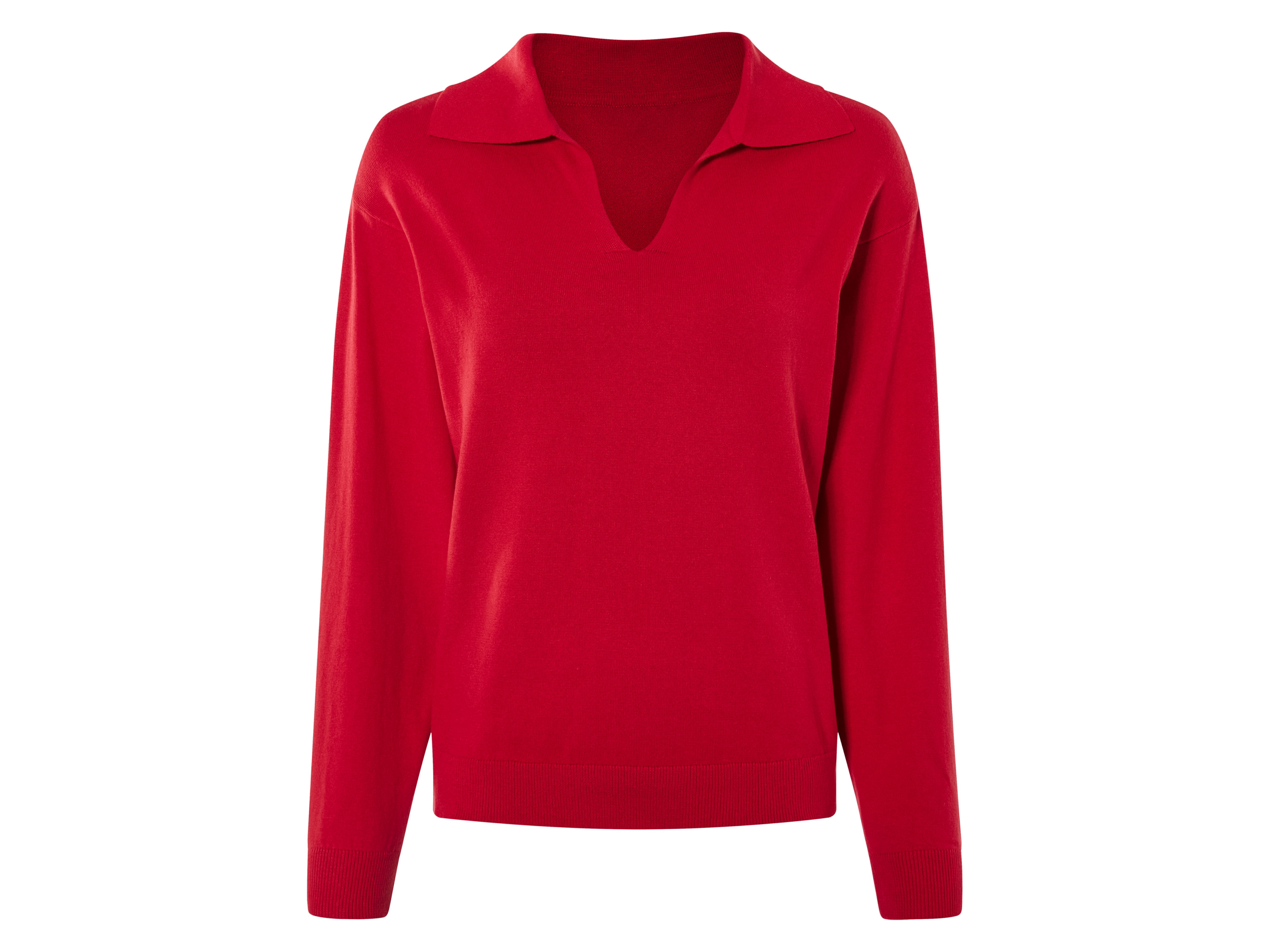 esmara® Pull en maille femme (rouge, M(38/40))
