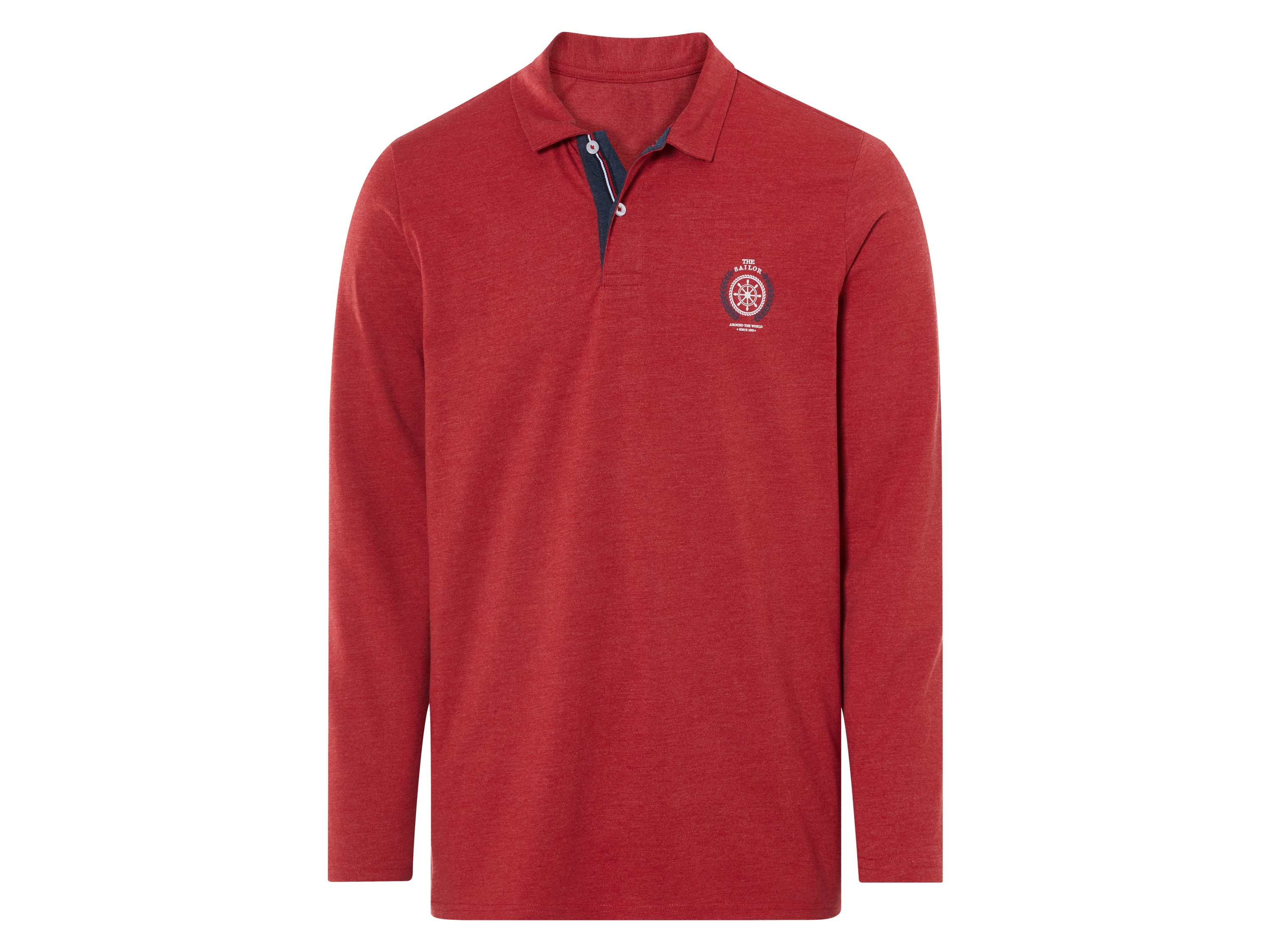 LIVERGY® Polo homme (rouge, S)