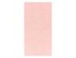 Serviette de bain rose pâle.