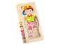 Puzzle d'anatomie en bois pour enfants.