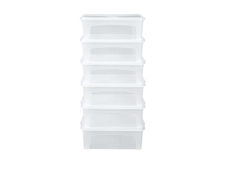 Aller en mode plein écran : LIVARNO home Lot de 3 ou 6 boîtes de rangement, avec couvercle - Image 4