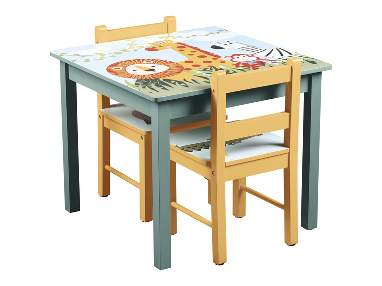 Aller en mode plein écran : LIVARNO home Ensemble table et chaises enfant safari - Image 4