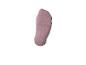 Une chaussette courte rose clair sur fond blanc.