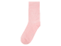 Chaussette rose clair en coton.