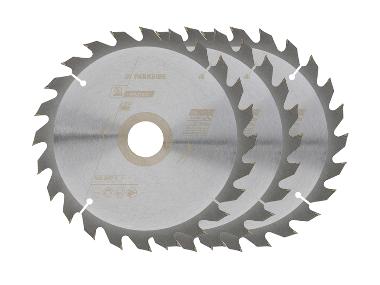 Set de lames de scie circulaire (190 mm 3pcs.)