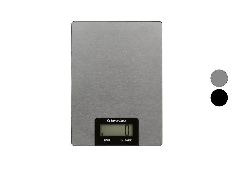 Balance de cuisine numérique SilverCrest en acier inoxydable