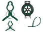Ensemble d'accessoires de jardinage: pinces à plantes vertes, fil de jardin sur bobine avec coupe-fil et attaches.