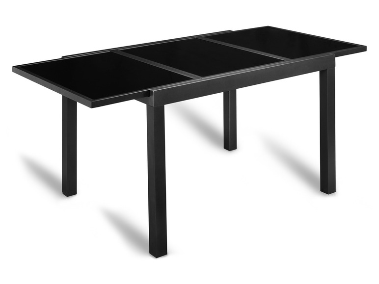 Aller en mode plein écran : LIVARNO home Table de jardin extensible en aluminium Houston, noir - Image 11