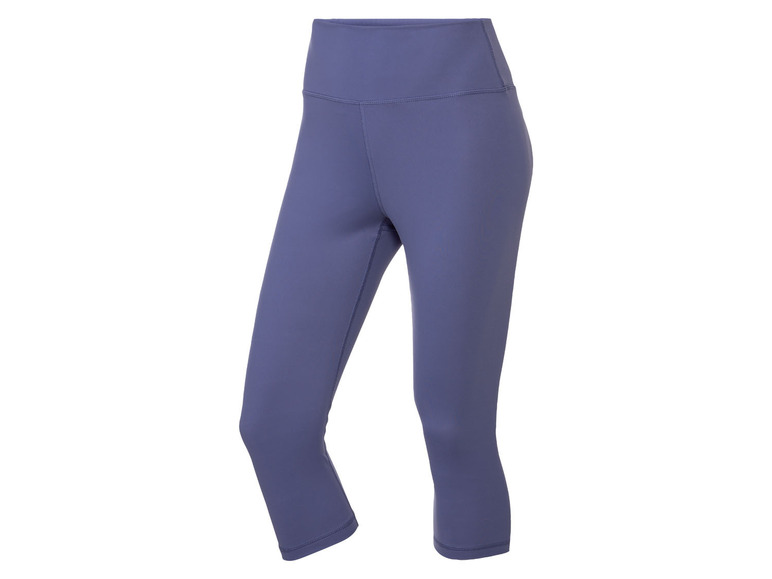 Leggings pour femmes de couleur violette.
