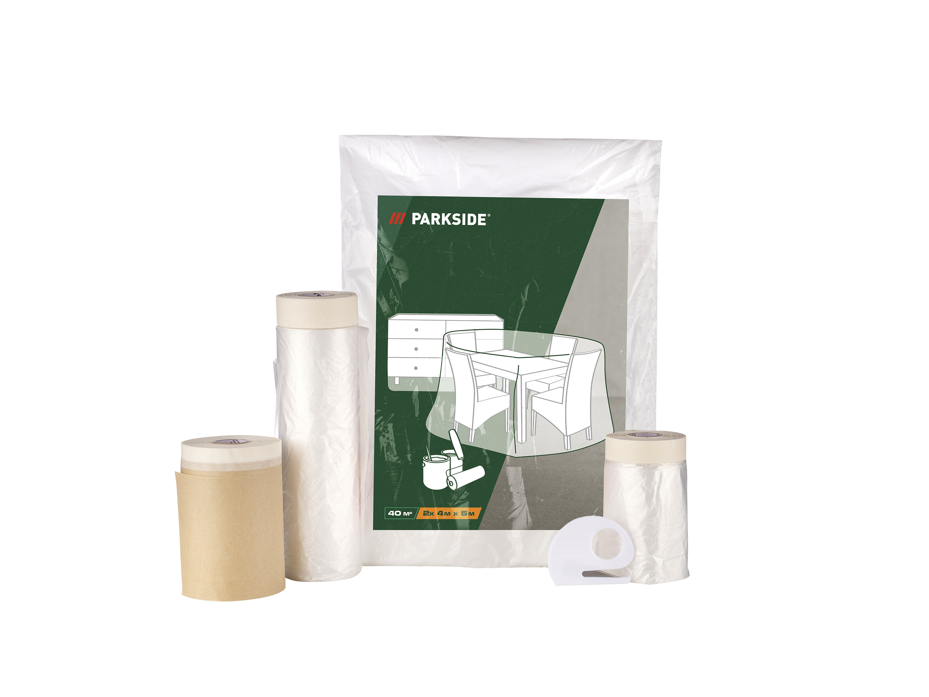 PARKSIDE® Accessoires de protection pour travaux de peinture, 6 pièces