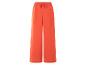 Pantalon ample orange à cordon.