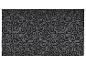 Paillasson gris avec un motif ornemental noir.