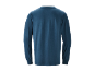 T-shirt bleu à manches longues pour homme, vue arrière