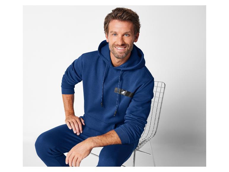 Sweat Homme Livery - Taille M, Bleu, Neuf Avec étiquettes, Coupe Régulière