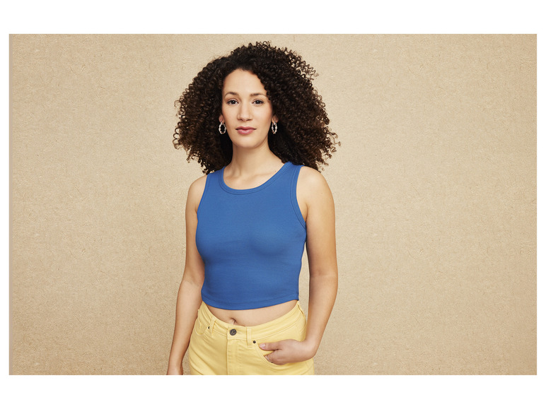 Aller en mode plein écran : esmara® Lot de 2 crop-tops femme - Image 10