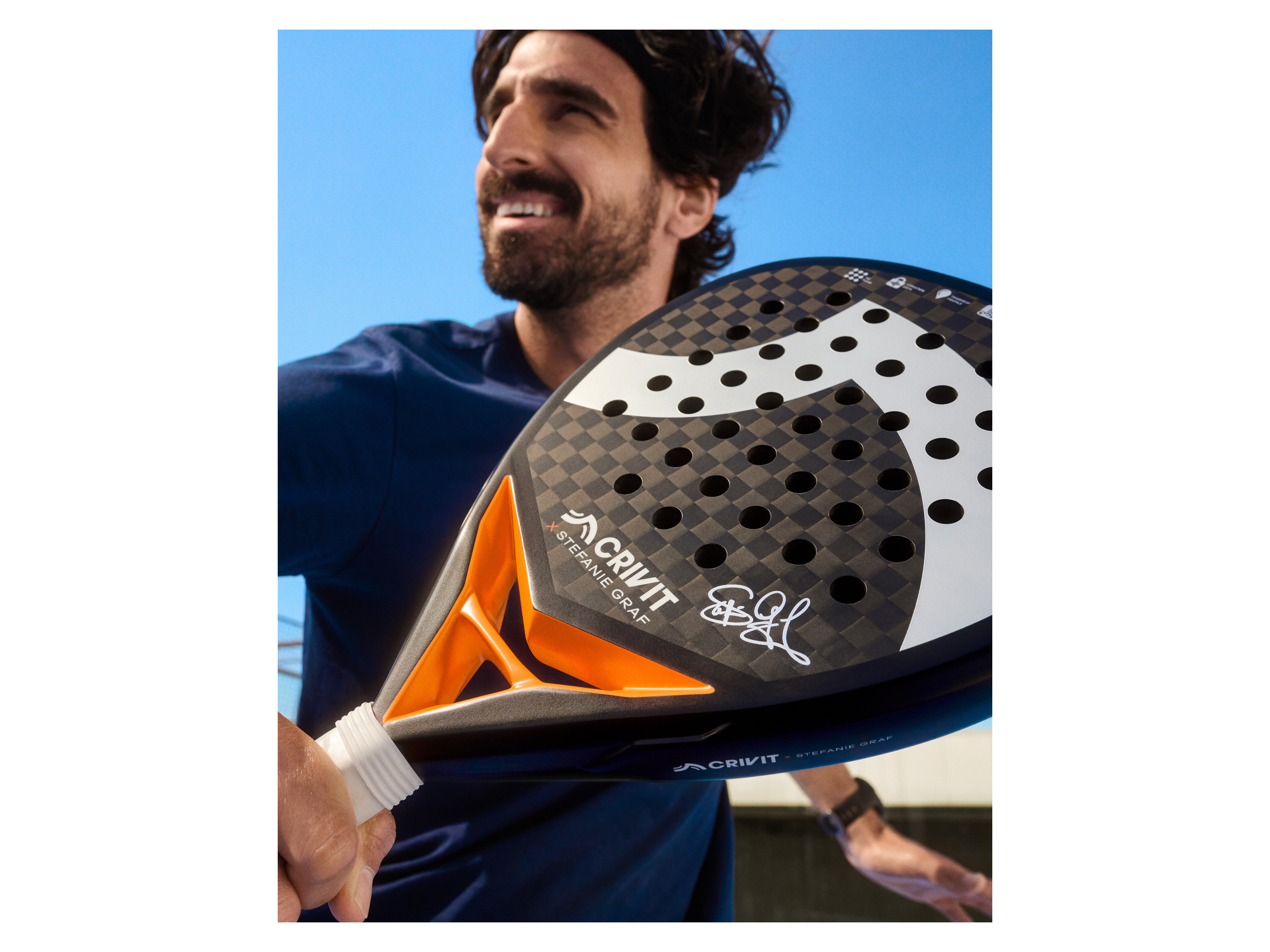 CRIVIT Raquette de padel 12K Carbon PRO - 4