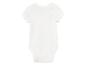 Bodysuit bébé blanc, vue arrière.
