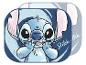 Deux sous-verres Stitch bleus avec un Stitch de dessin animé