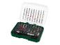 Coffret de tournevis Wera : embouts et accessoires variés.