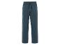 Pantalon de survêtement bleu foncé avec cordon.