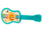 Une guitare Baby Einstein bleue de Hape avec un tigre.