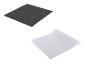Tapis de tiroir gris et blanc