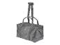 Un sac de voyage gris avec une bandoulière